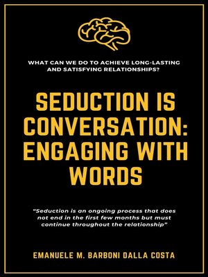 cover image of Seduction is Conversation